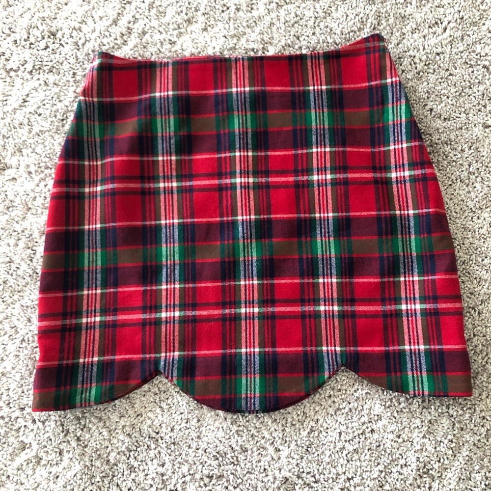 🌟NWT🌟 Vineyard Vines Plaid Scallop Skirt